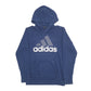 Mens Navy Adidas  Hoodie Jumper