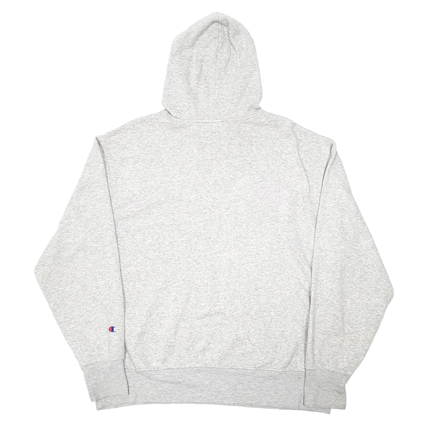 Mens Grey Champion Athletic Dept Hoodie Jumper
