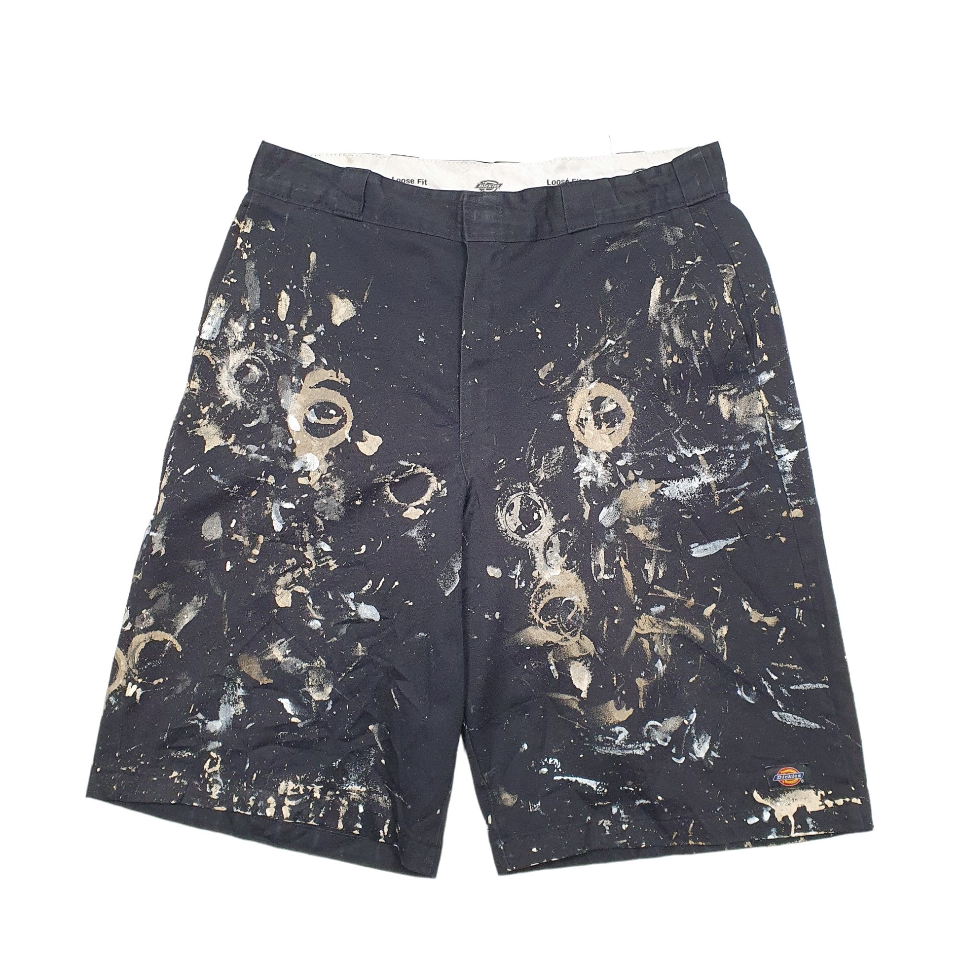 Mens Black Dickies  Chino Shorts