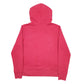 Mens Pink Fila Spellout Hoodie Jumper