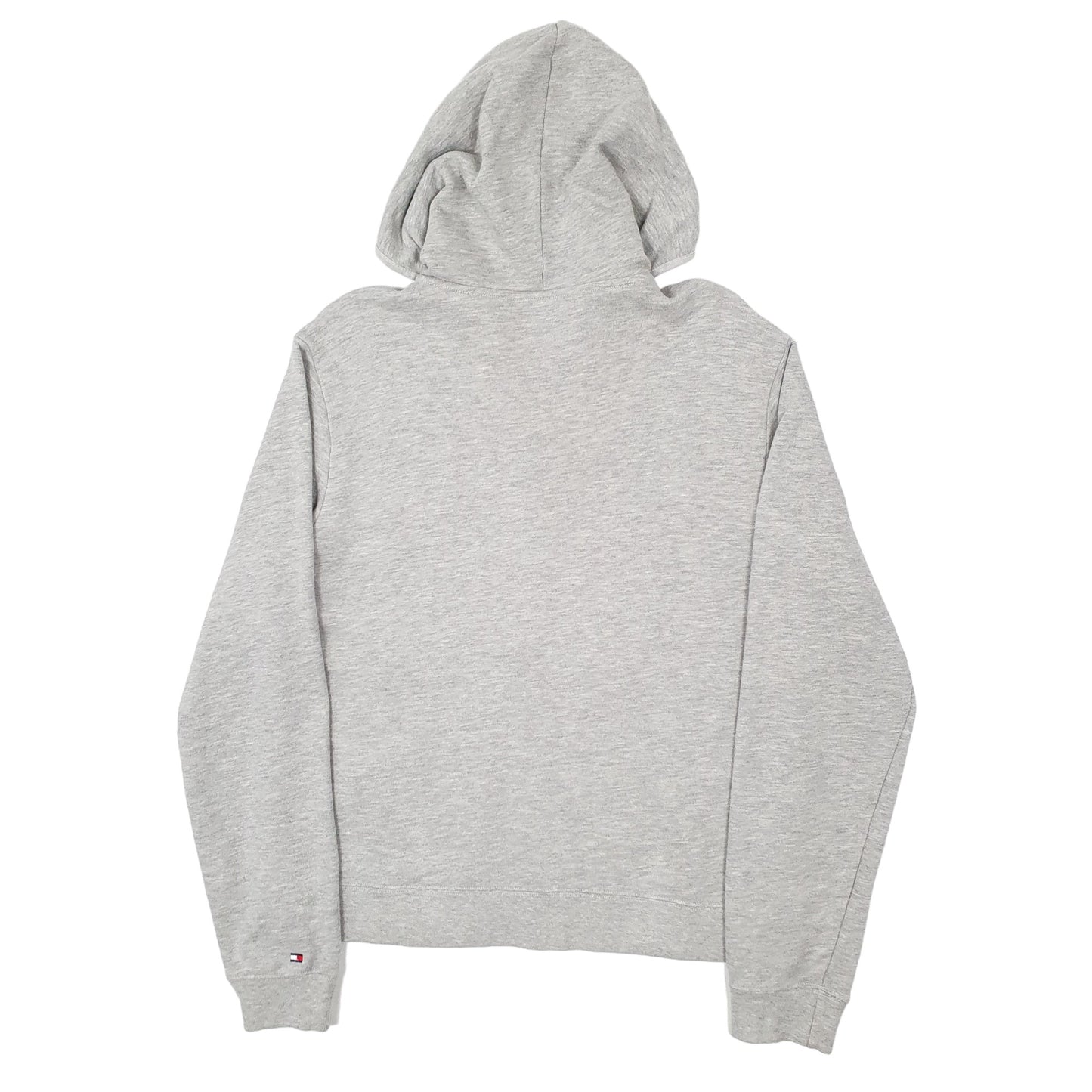 Mens Grey Tommy Hilfiger Half Zip Hoodie Jumper