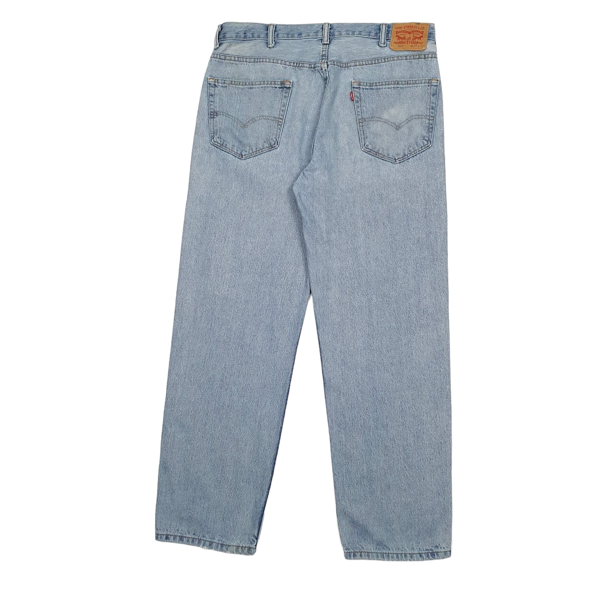 Mens Blue Levis  550 JeansW38 L32