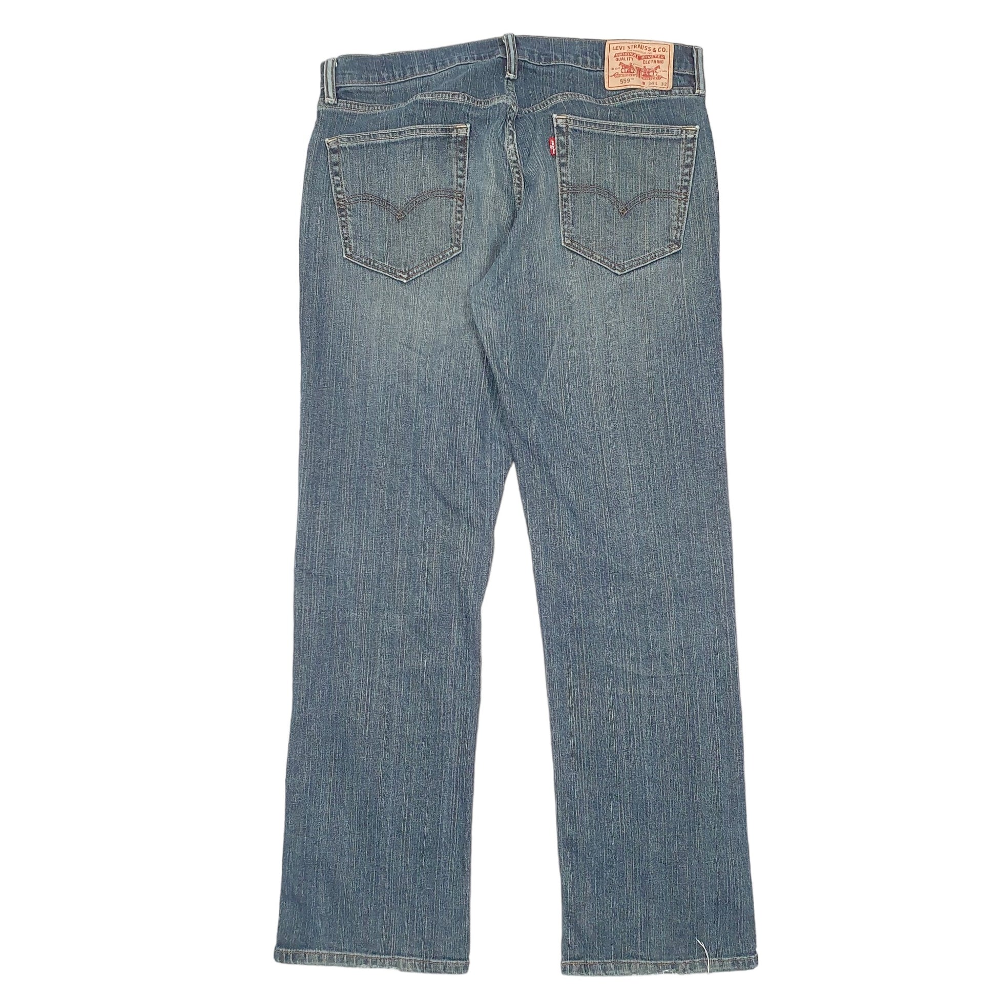 Mens Blue Levis Stretch 559 JeansW36 L32
