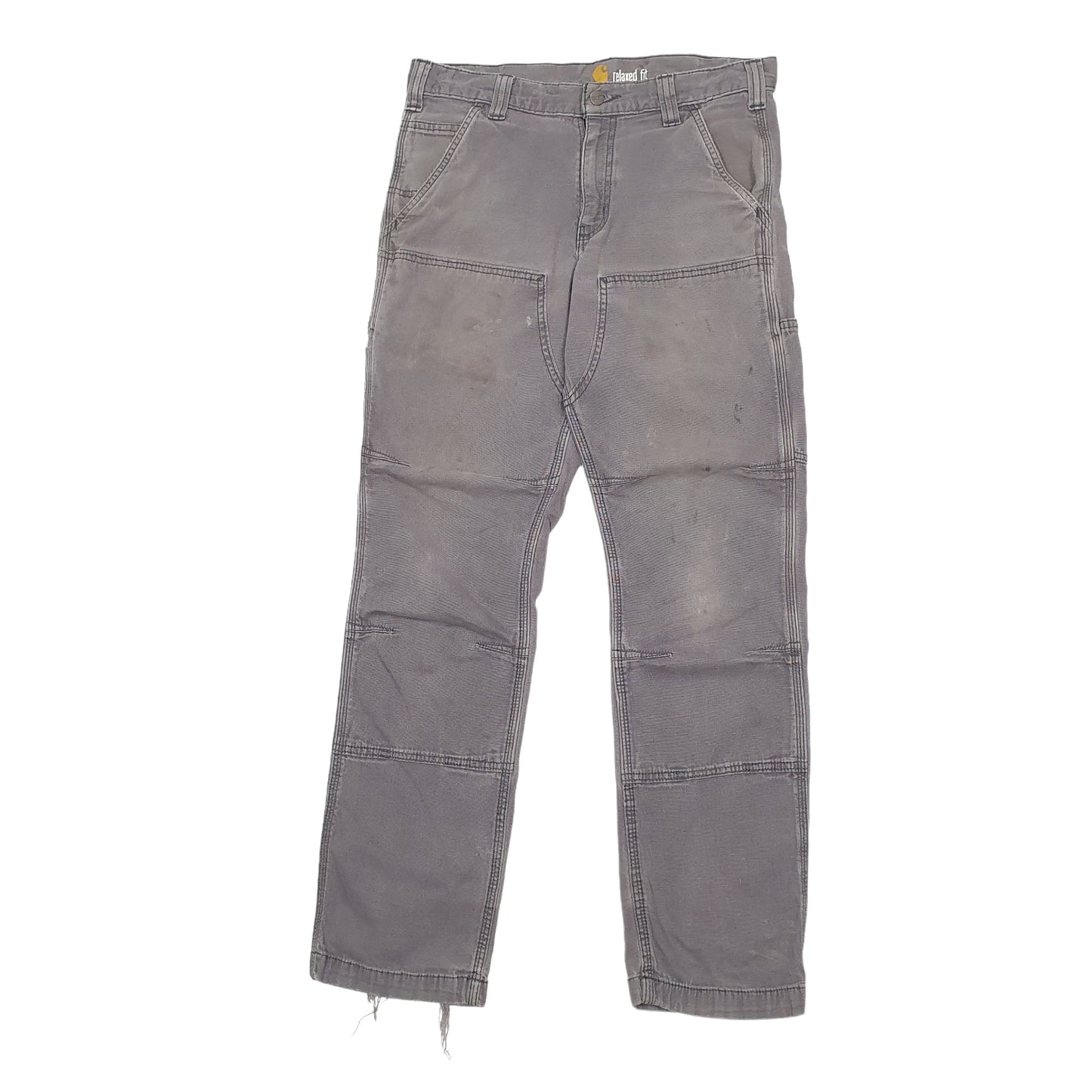 Mens Grey Carhartt  Carpenter Trousers