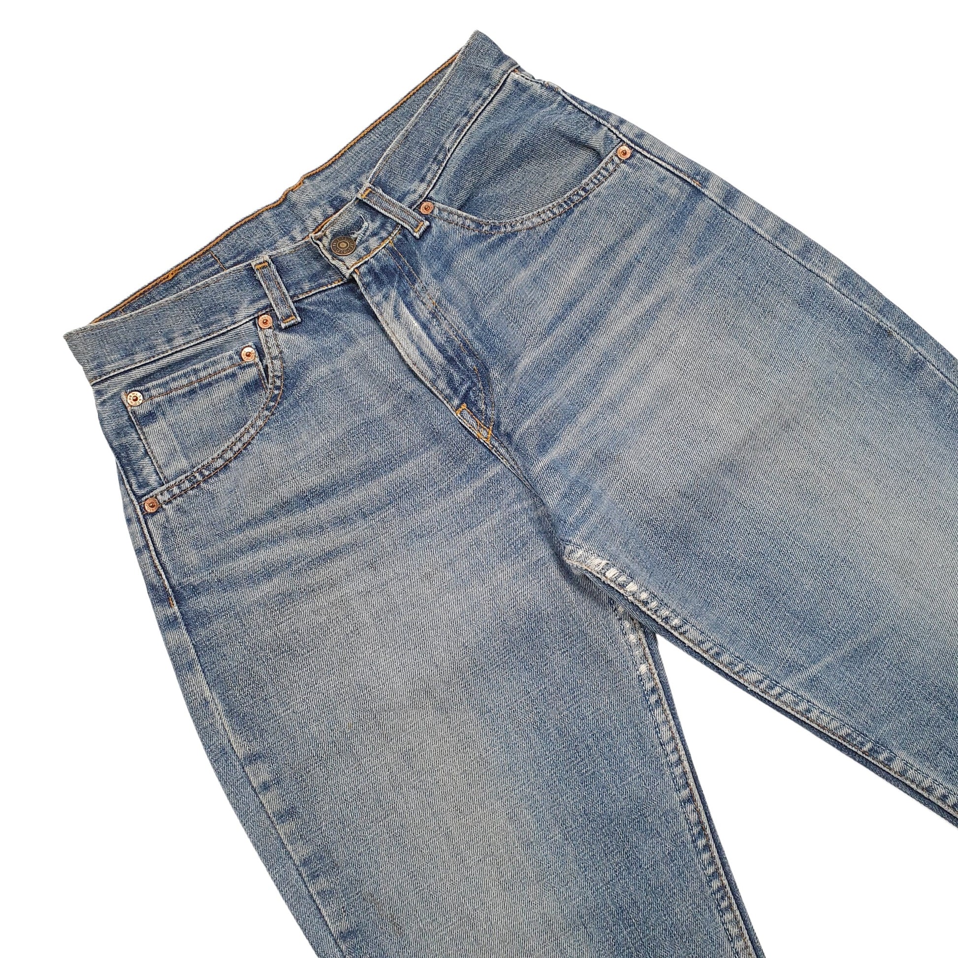 Womens Blue Levis  595 JeansW28 L26