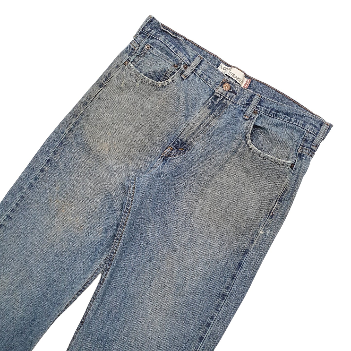 Mens Blue Levis  569 JeansW36 L34