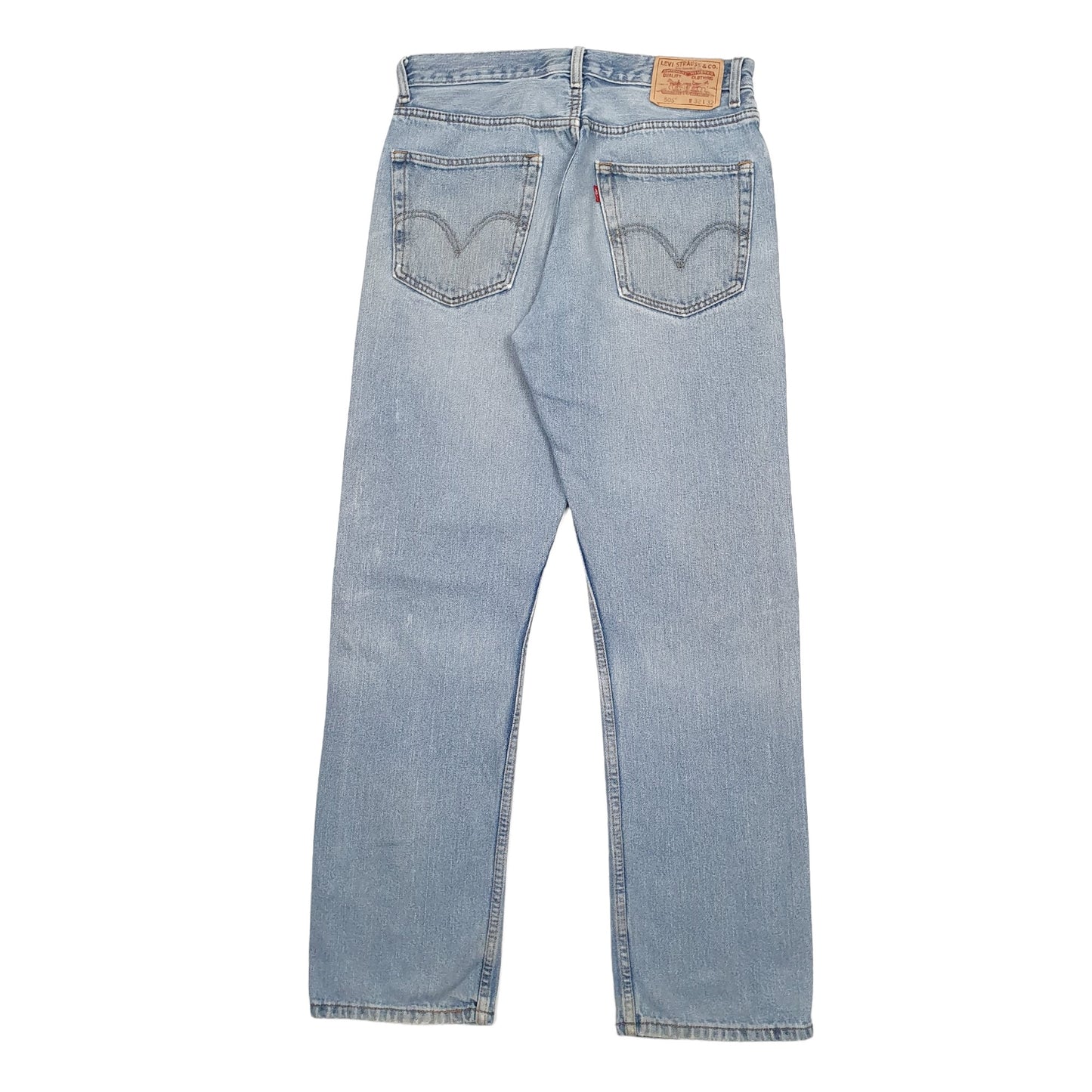 Mens Blue Levis  505 JeansW32 L32