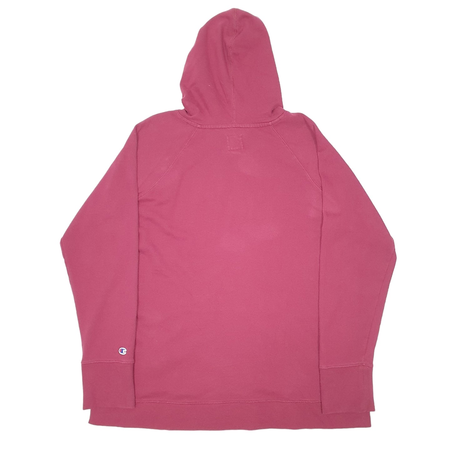 Womens Burgundy Champion  Hoodie Jumper