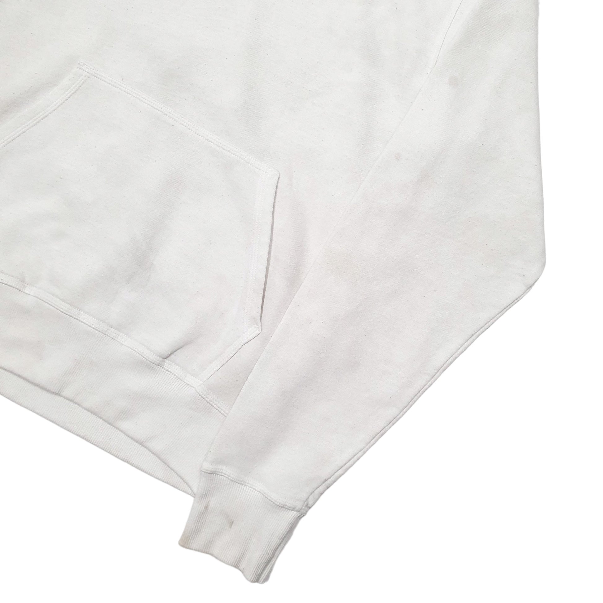 Mens White Champion  Hoodie Jumper