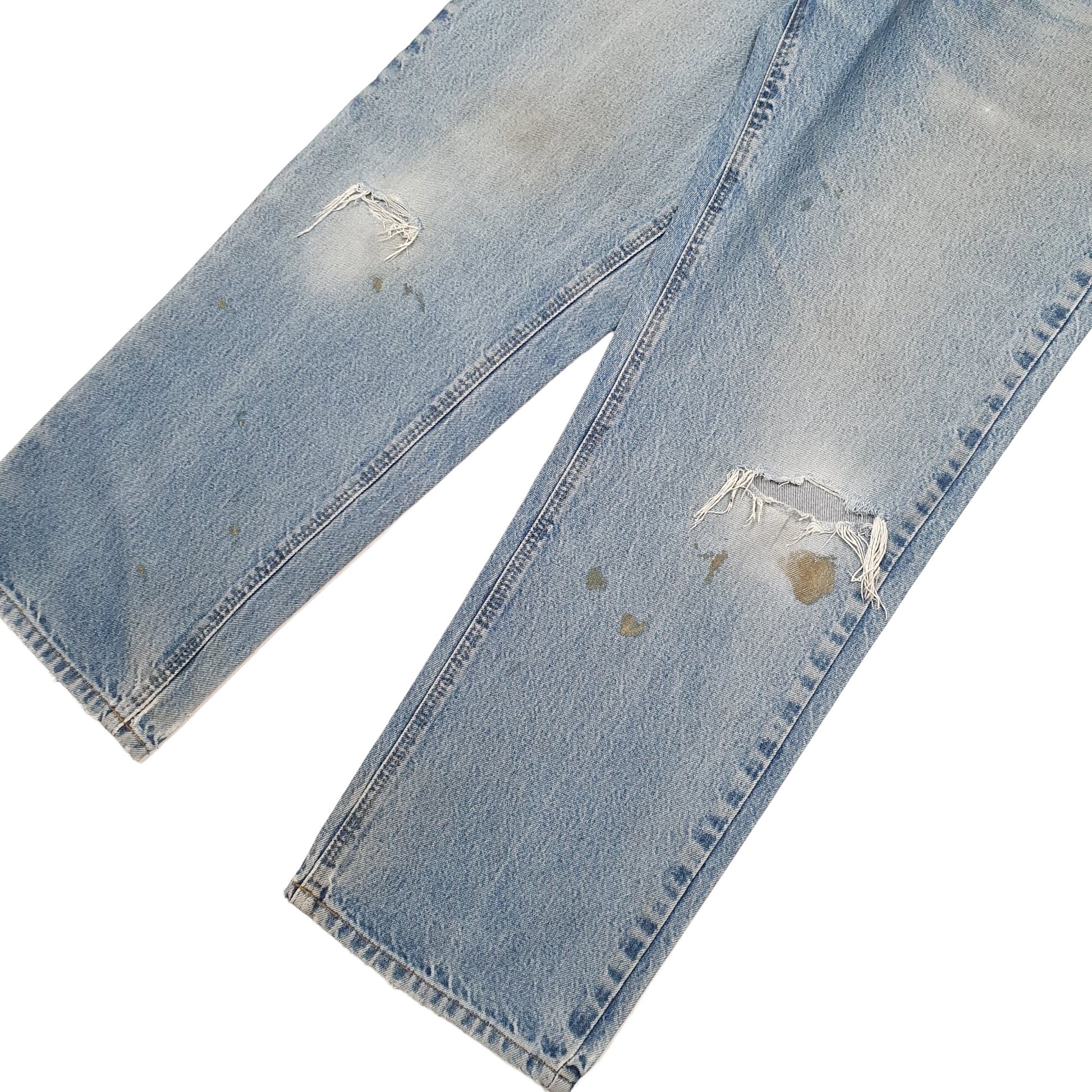 Mens Blue Carhartt B167 Casual JeansW36 L32