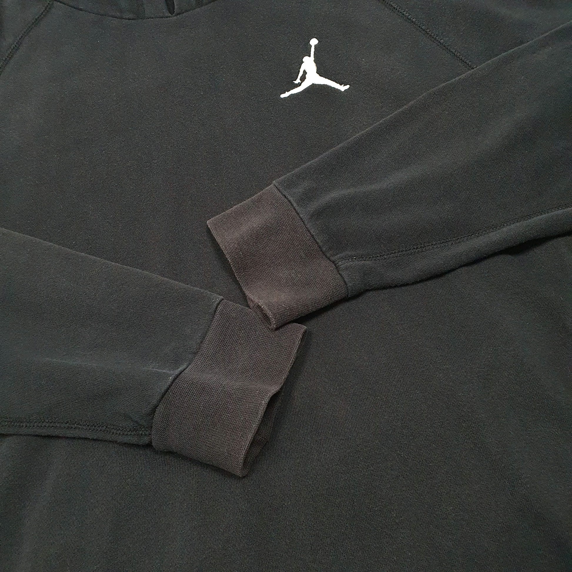 Mens Black Nike Air Jordan Hoodie Jumper
