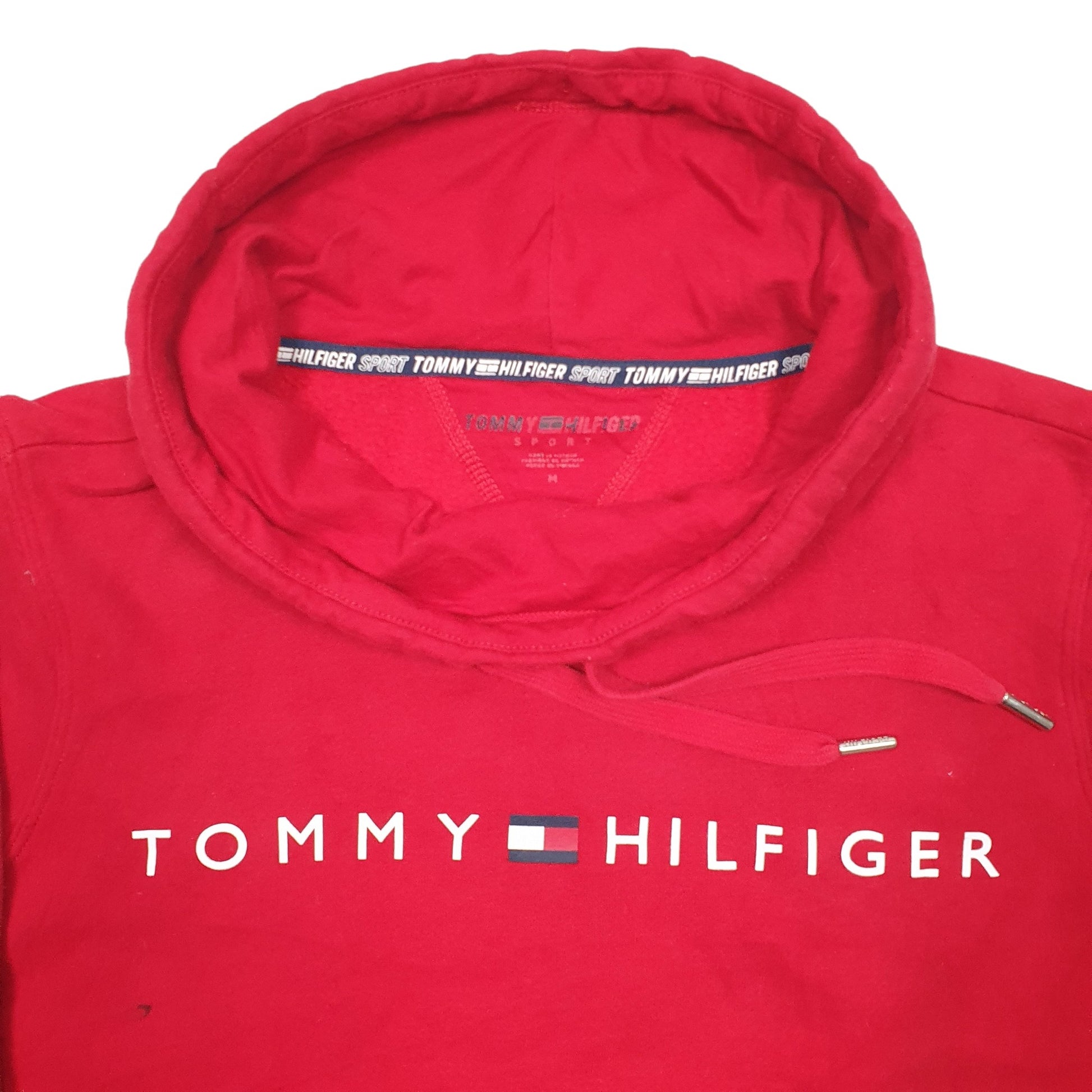 Womens Red Tommy Hilfiger  Crewneck Jumper