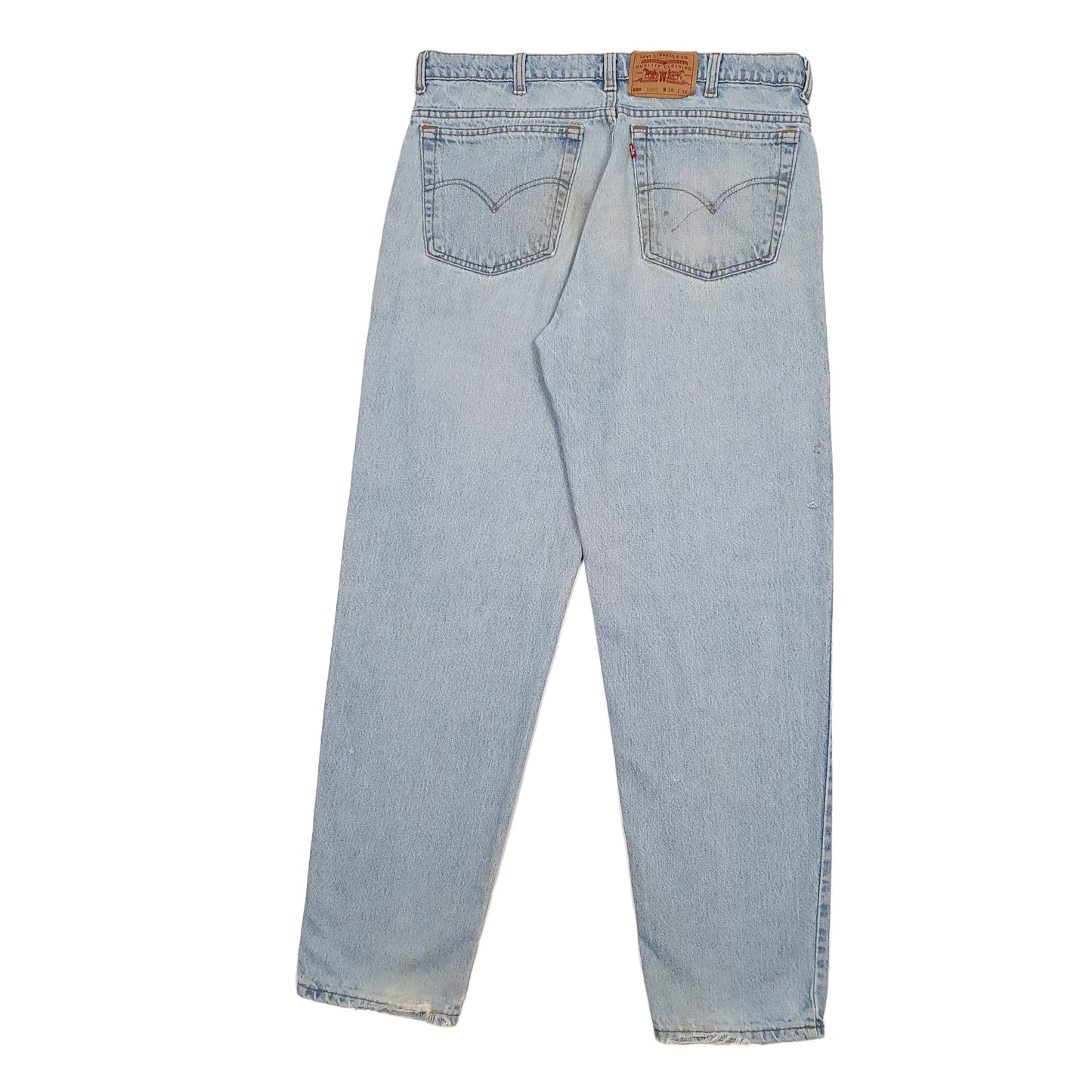 Mens Blue Levis  550 JeansW38 L32