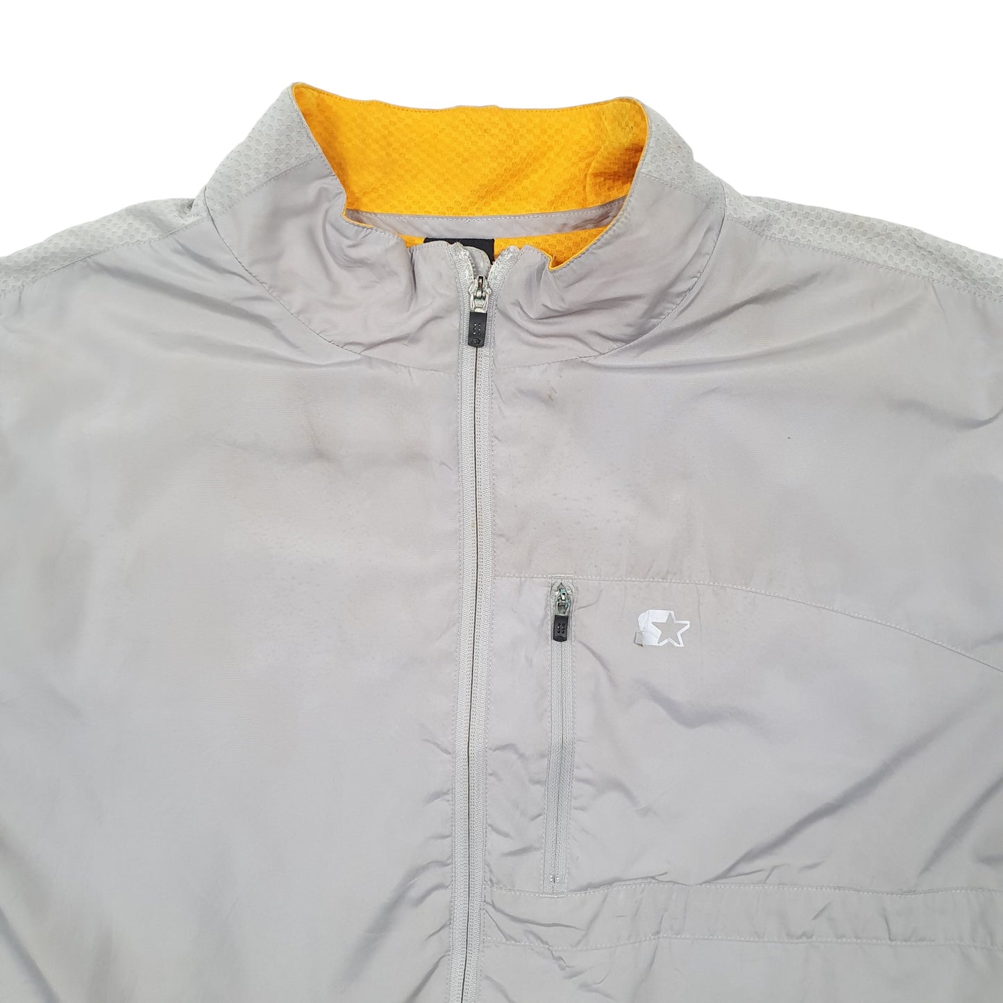Mens Grey Starter   Coat