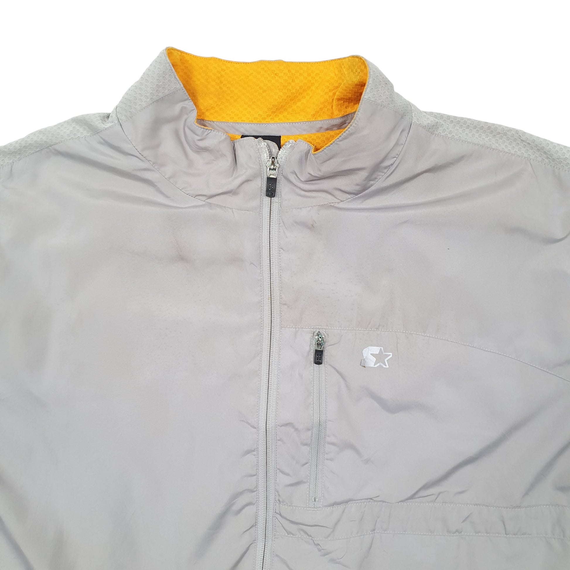 Mens Grey Starter   Coat