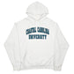 Mens White Champion Coastal Carolina University Hoodie Jumper