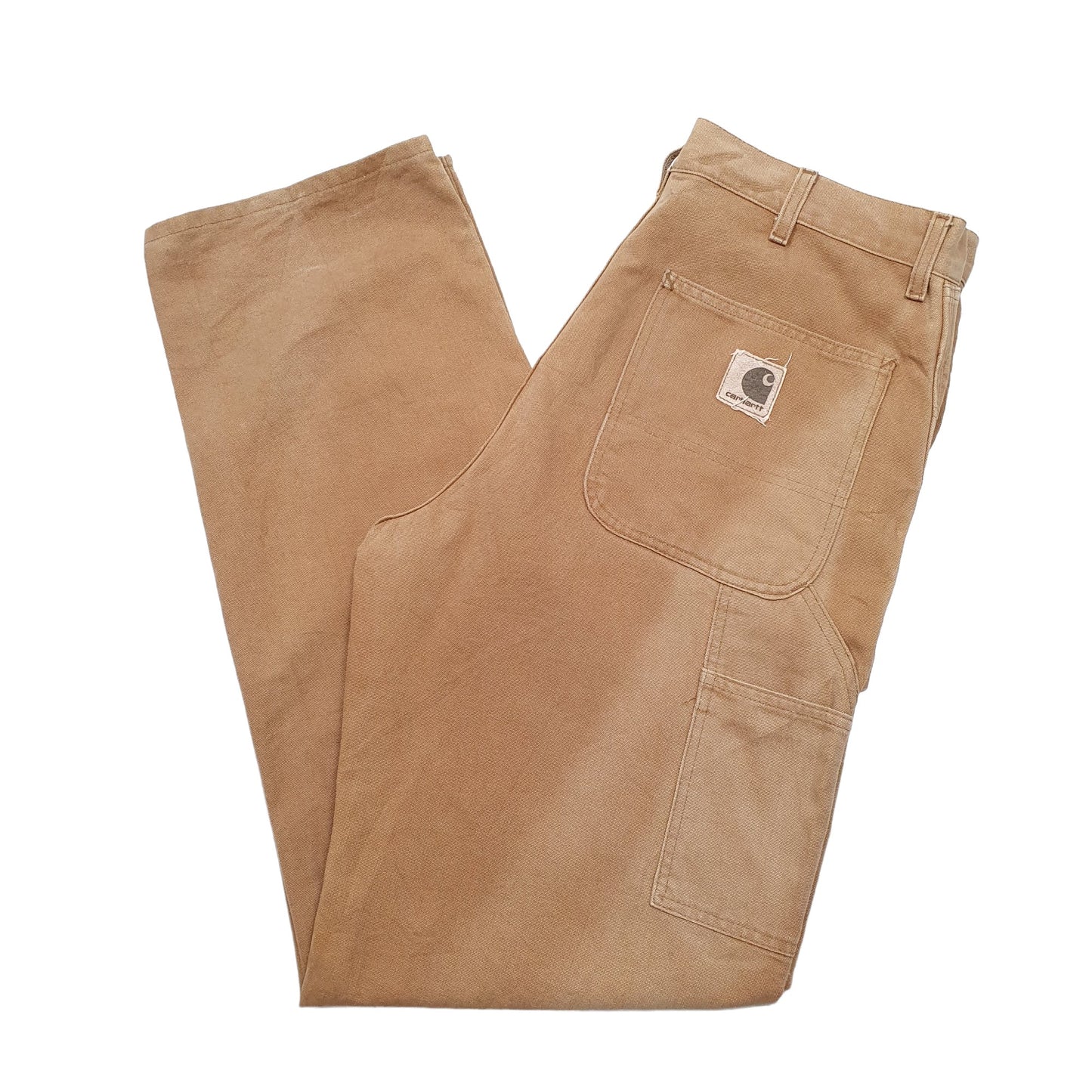 Mens Tan Carhartt B11 Carpenter Trousers