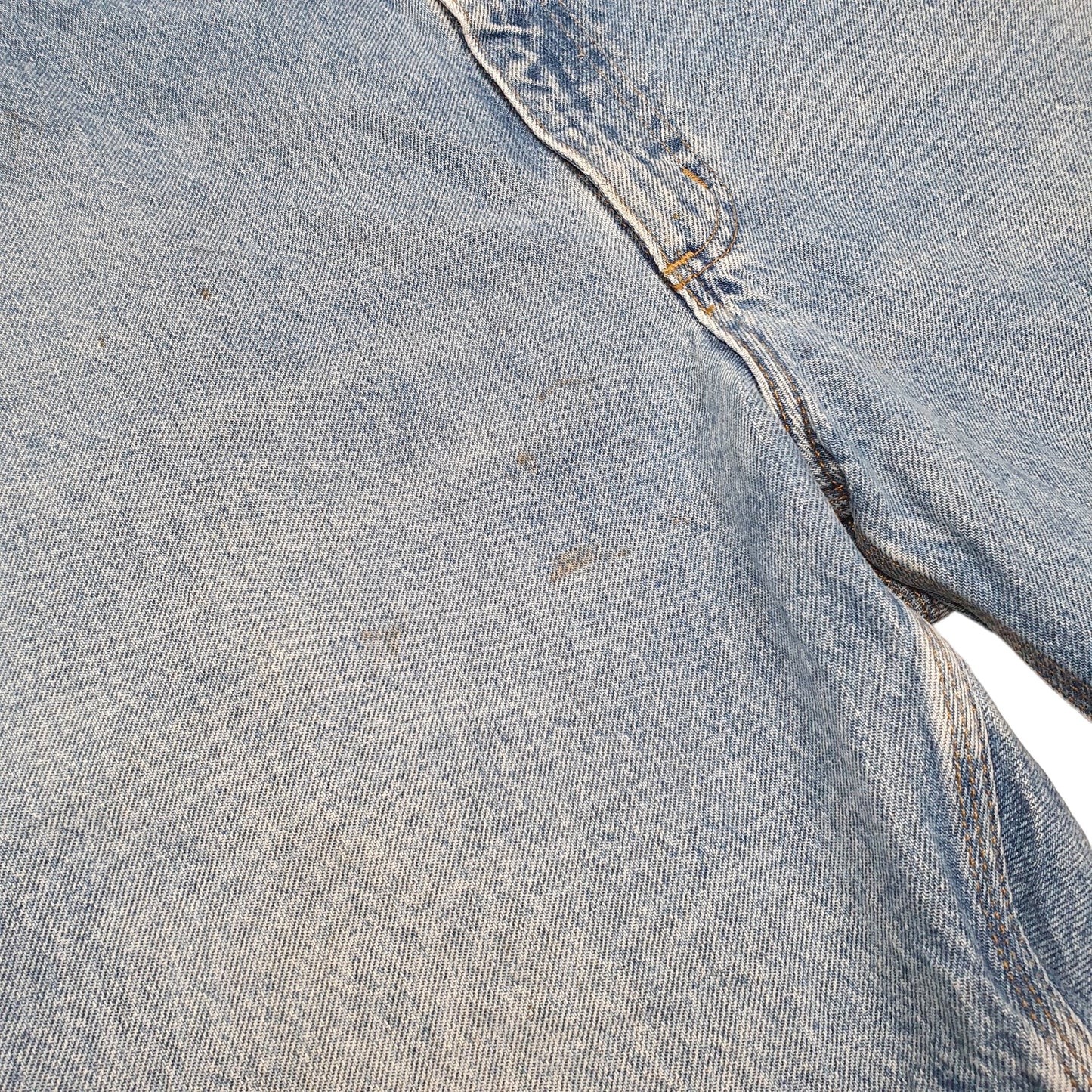 Mens Blue Carhartt Carpenter Denim Shorts