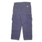 Mens Blue Carhartt FRB240 Fire Resistant Cargo Trousers