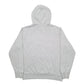 Mens Grey Reebok Spellout Hoodie Jumper
