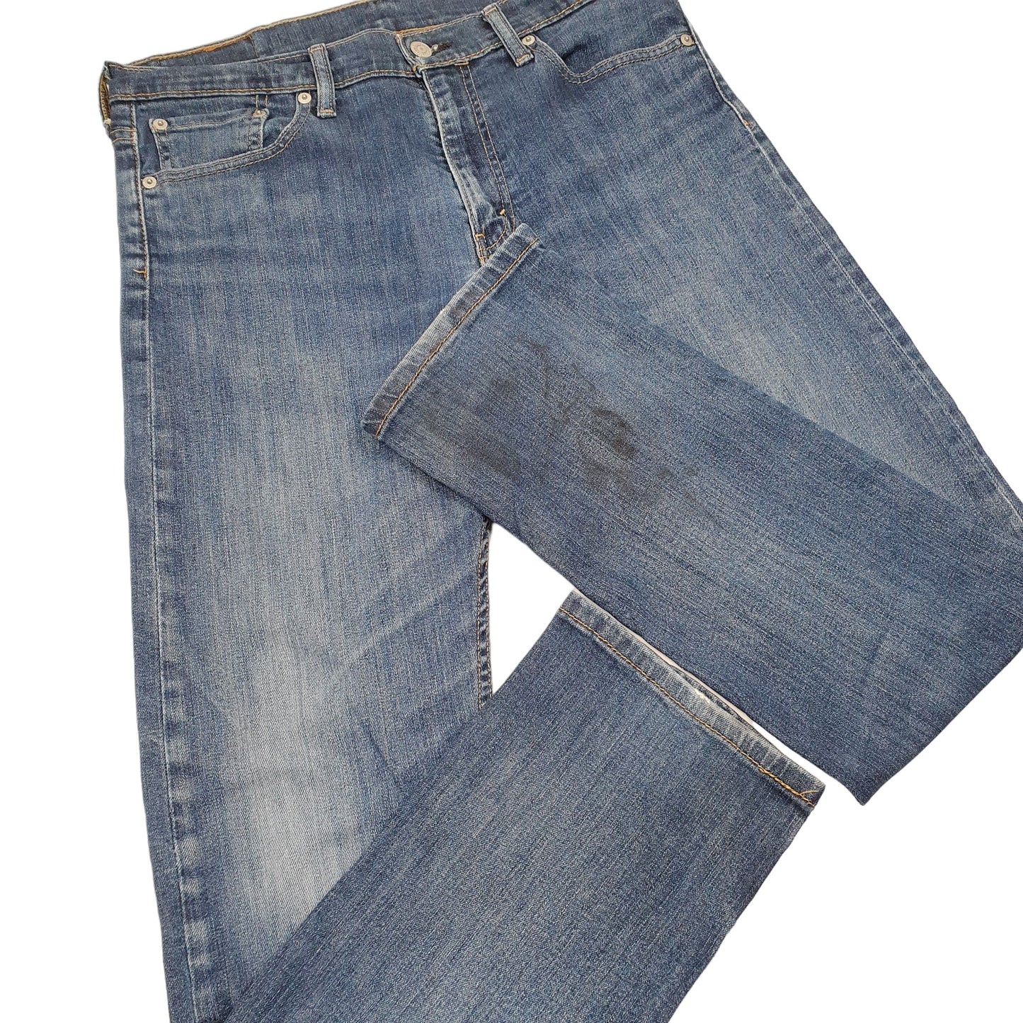 Mens Blue Levis  513 JeansW32 L30
