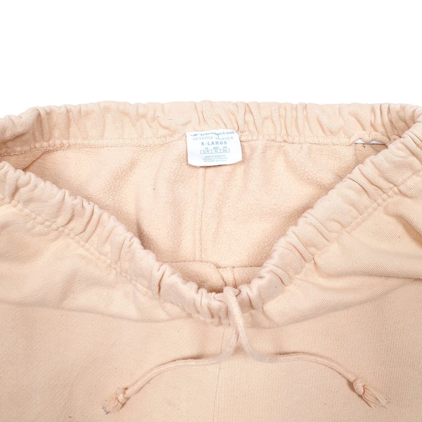 Mens Peach Champion Reverse Weave Jogger Trousers