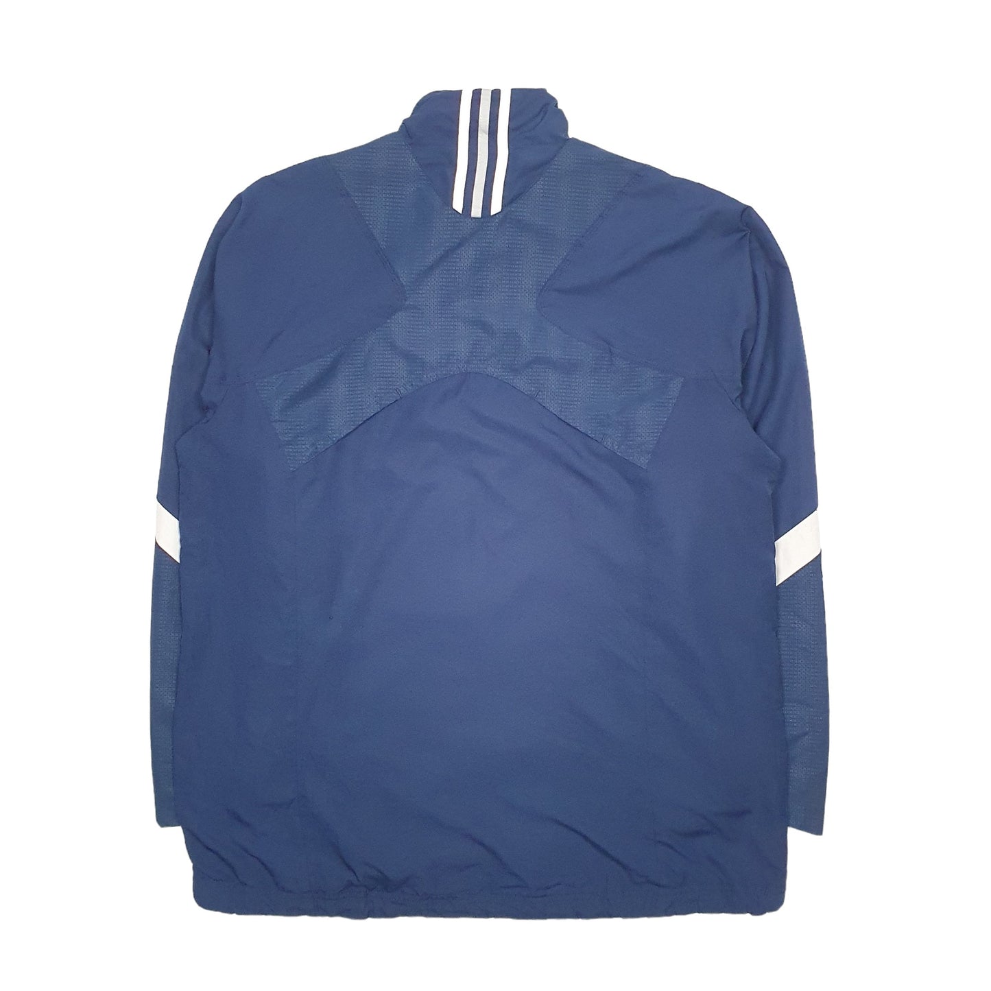 Mens Navy Adidas Climacool Full zip Jumper