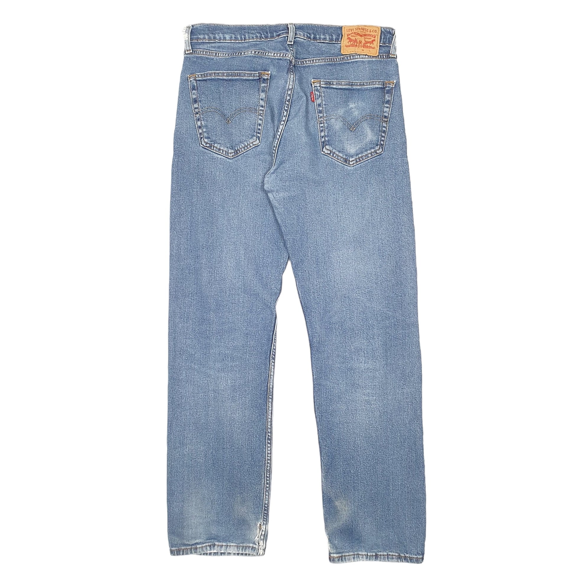 Mens Blue Levis  505 JeansW34 L32