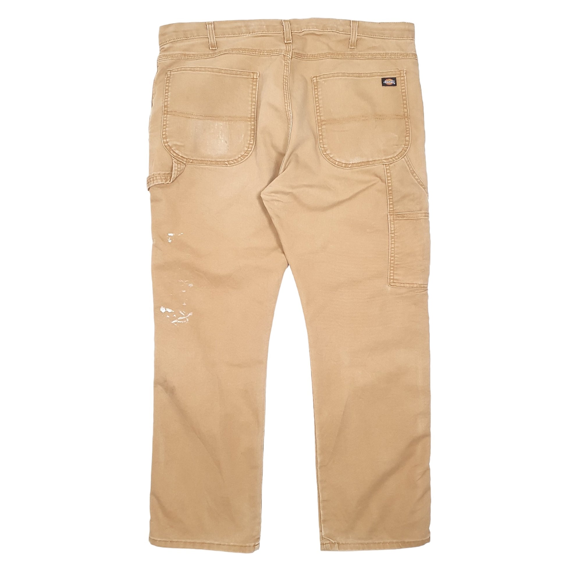 Mens Tan Dickies Flex Carpenter Trousers