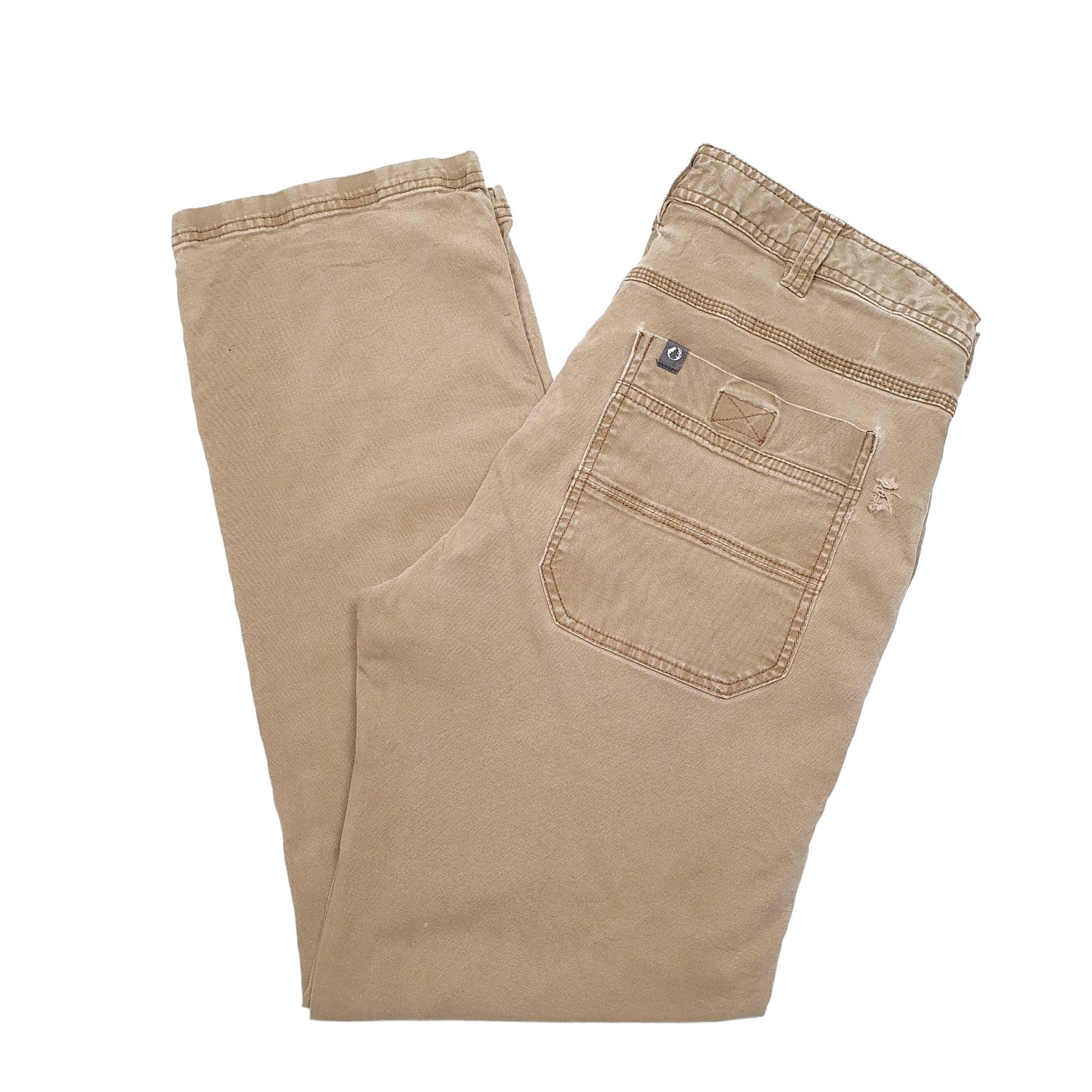 Mens Beige The American Outdoorsman  Carpenter Trousers