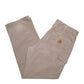 Mens Brown Carhartt B159 Carpenter Trousers
