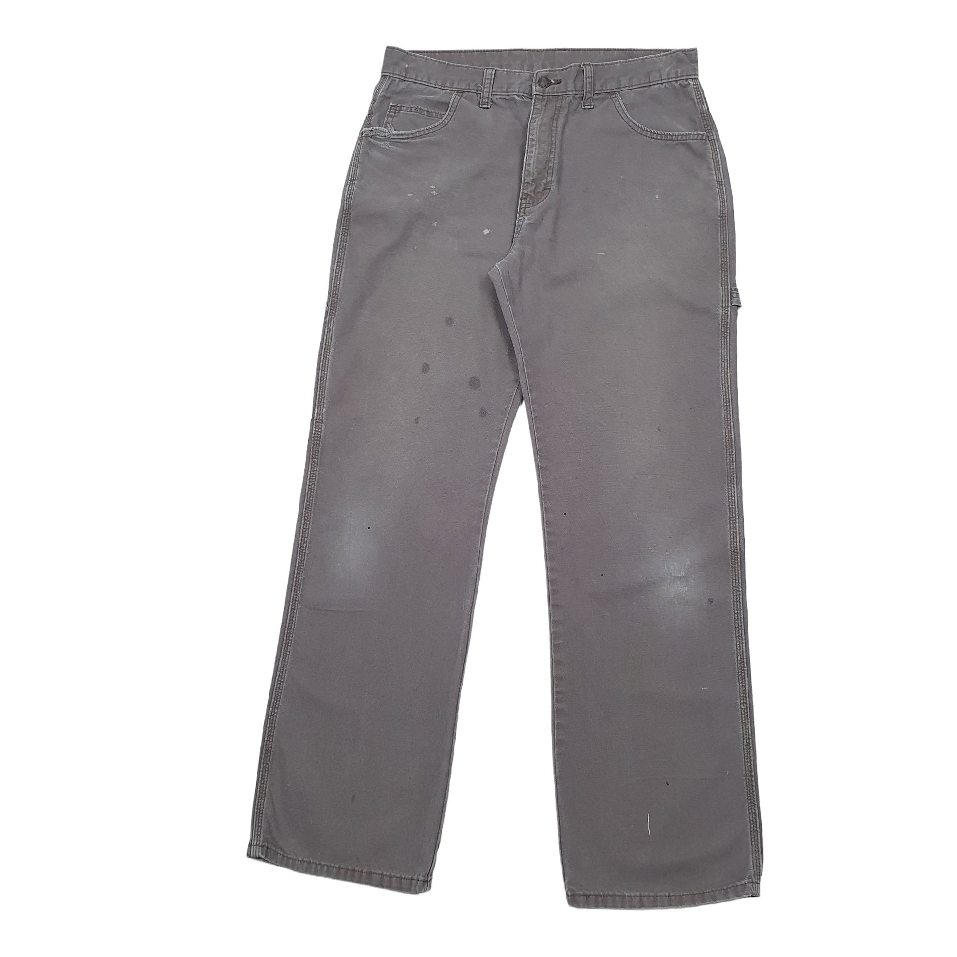 Mens Grey Dickies  Carpenter Trousers