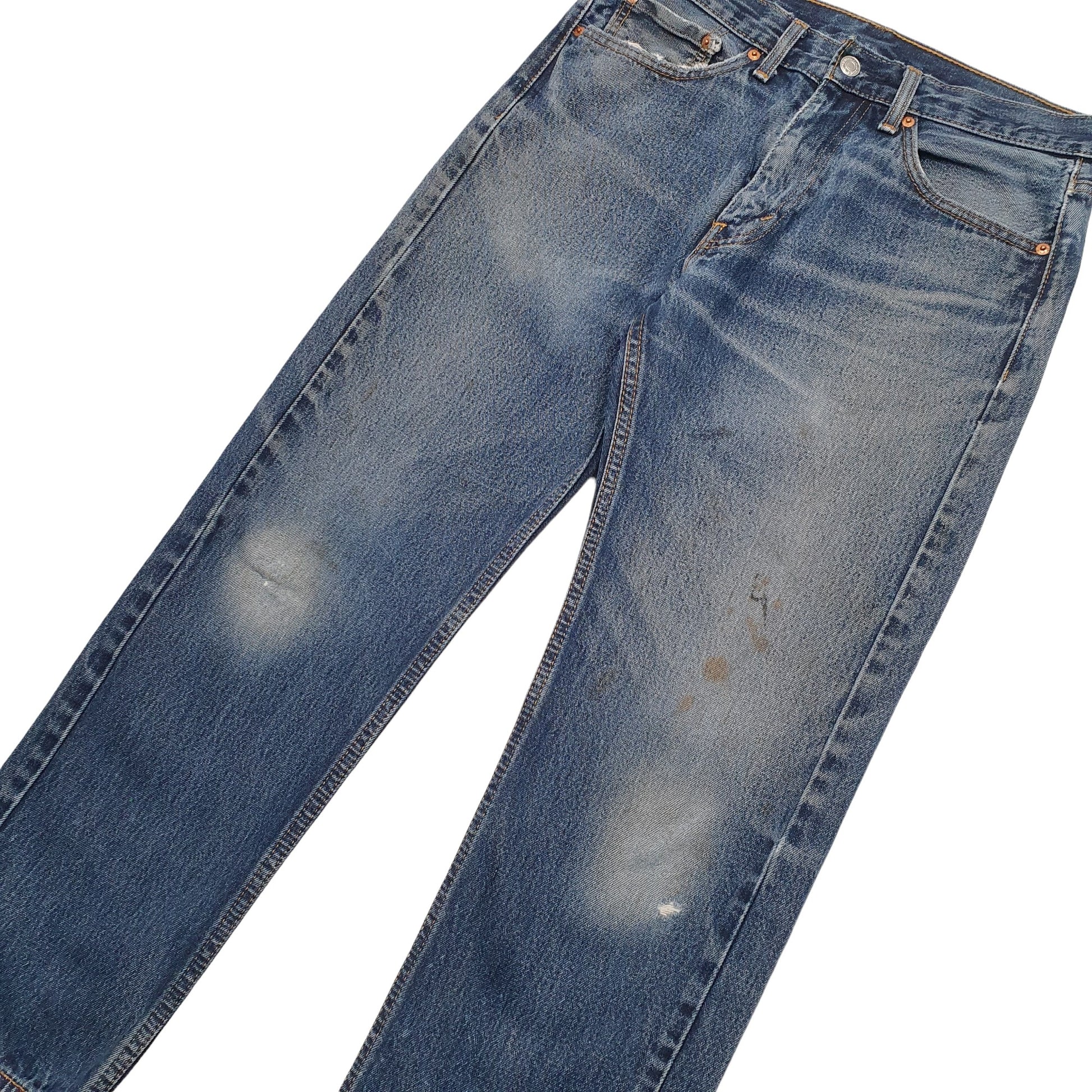 Mens Blue Levis  505 JeansW32 L30