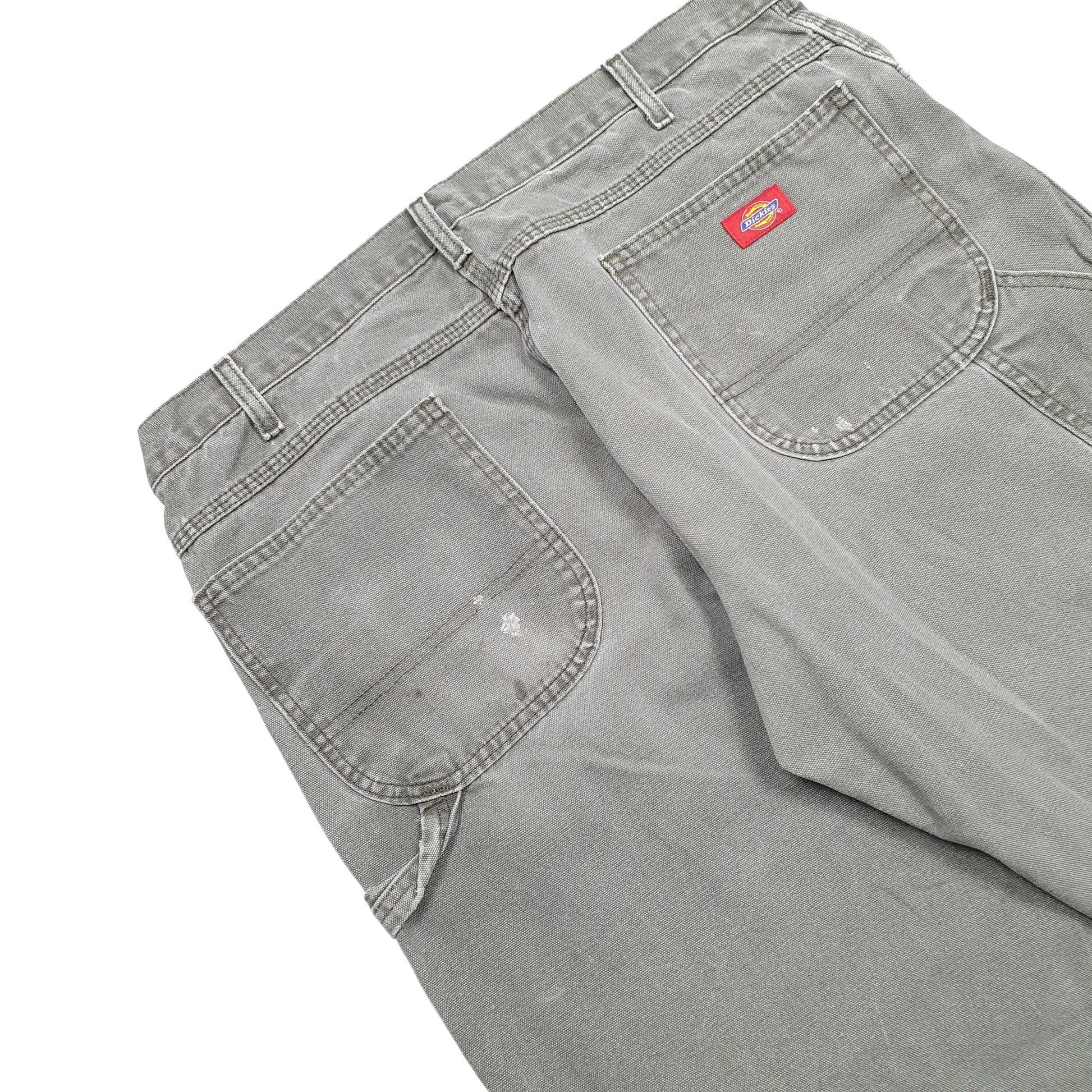 Mens Khaki Dickies  Carpenter Trousers