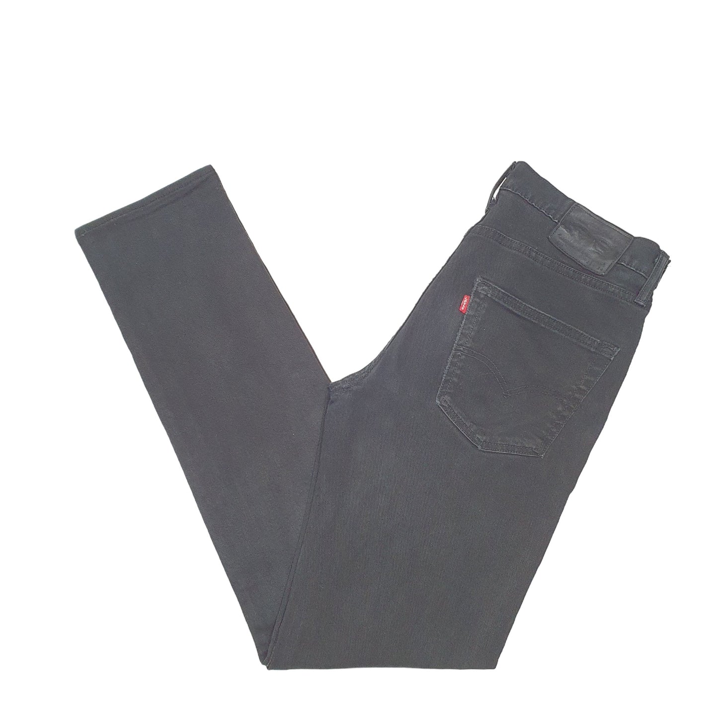 Mens Black Levis Straight 522 JeansW31 L34