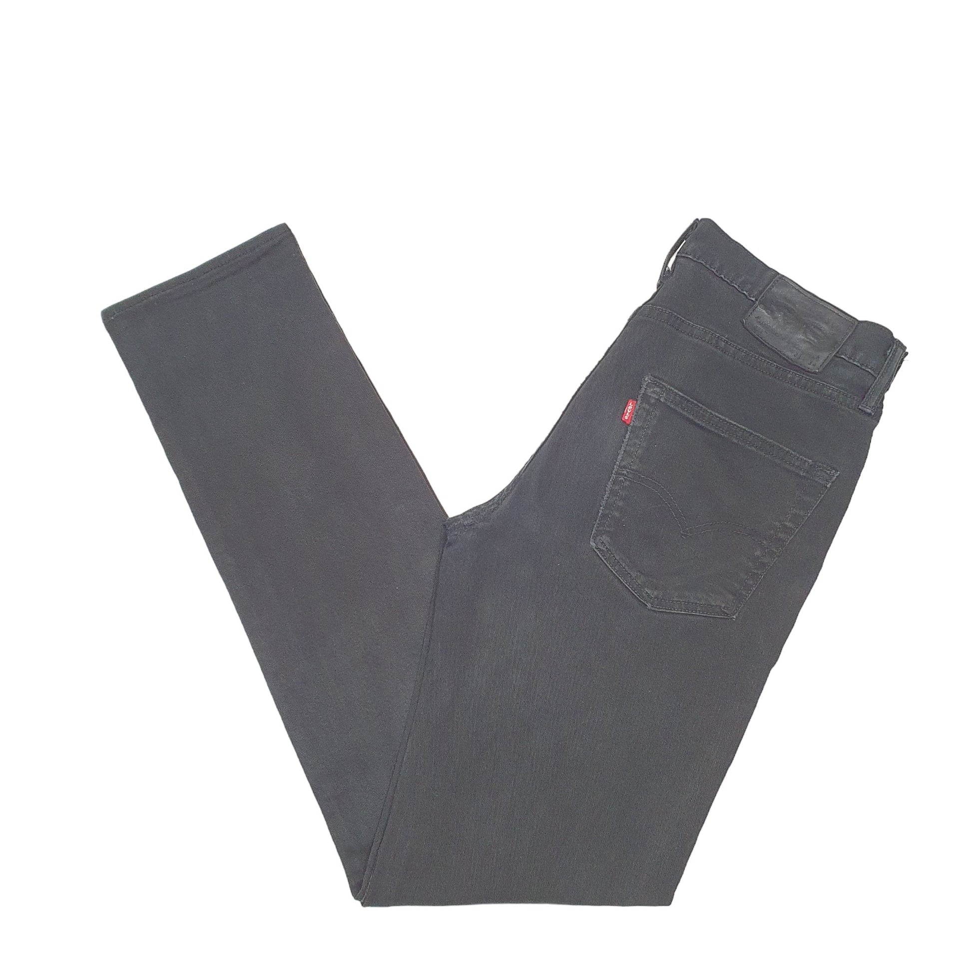 Mens Black Levis Straight 522 JeansW31 L34