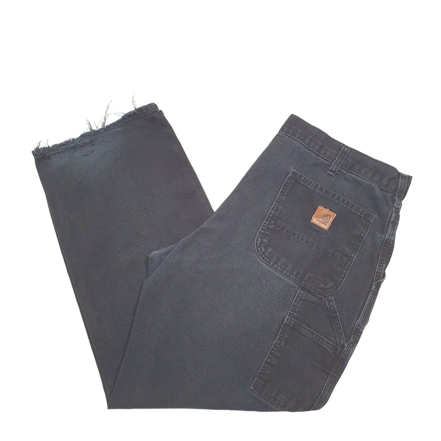 Mens Black Carhartt  Carpenter Trousers