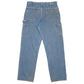 Mens Blue Carhartt Carpenter Original Fit B236 JeansW34 L34