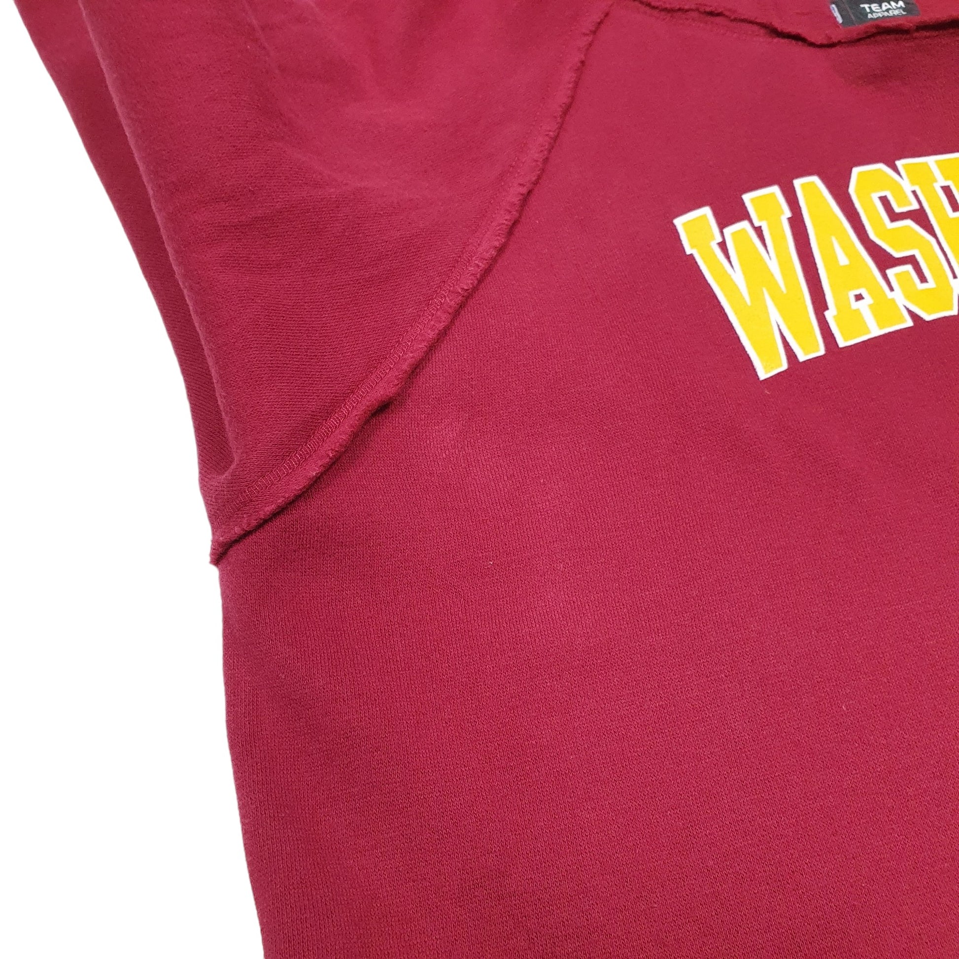 Womens Burgundy NFL Washington American Football Hoodie Jumper