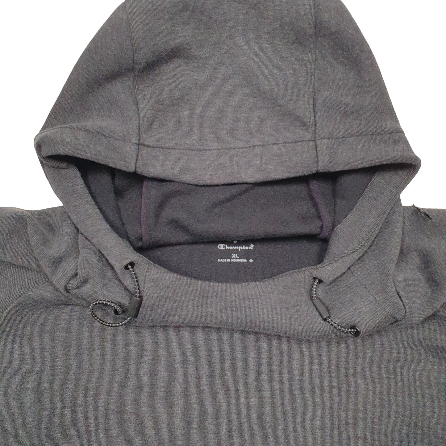 Mens Grey Champion Active Hoodie Jumper