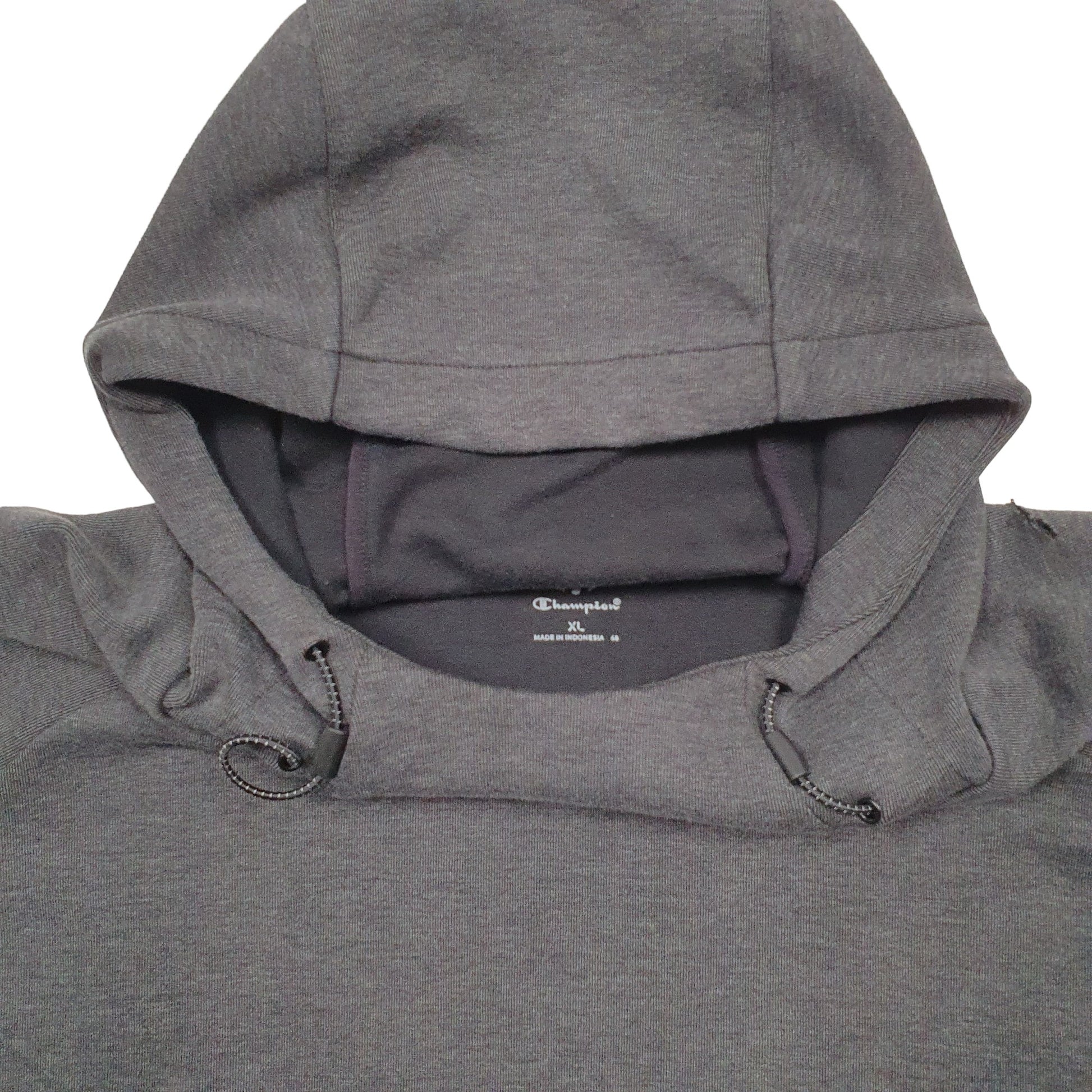 Mens Grey Champion Active Hoodie Jumper