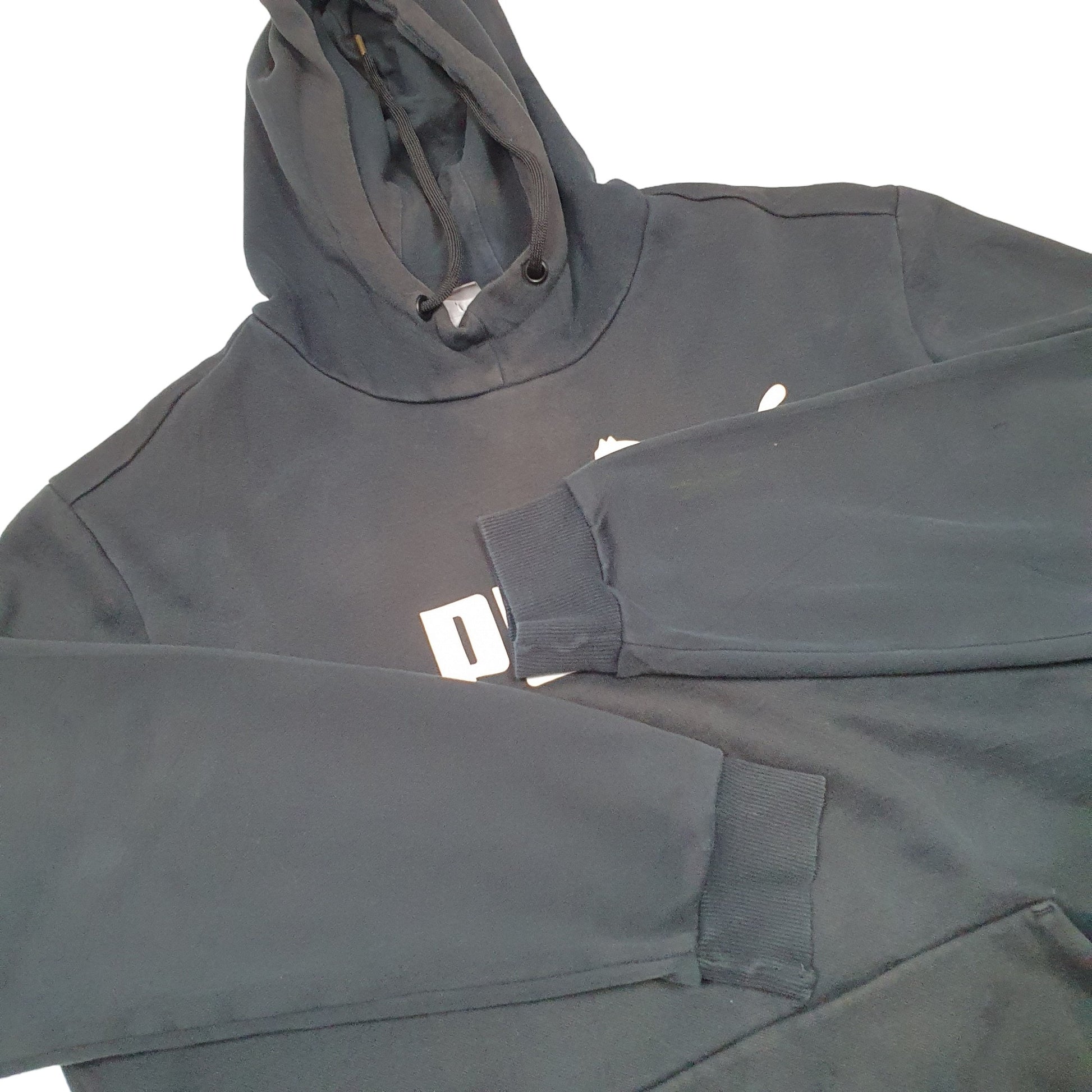 Mens Black Puma  Hoodie Jumper