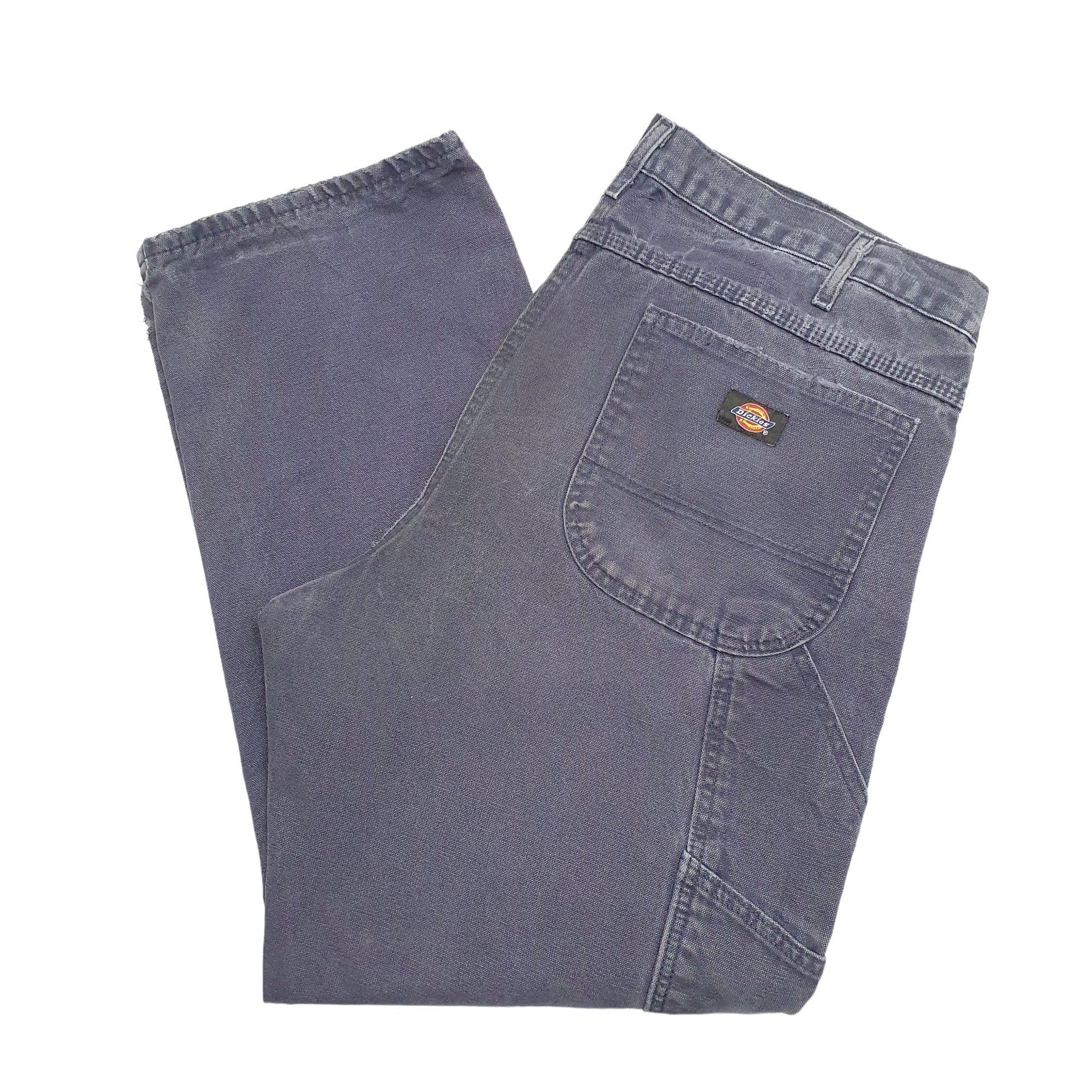 Mens Blue Dickies  Carpenter Trousers