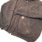 Mens Brown Carhartt Hoodie Active Thermal Full Zip Jumper