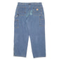 Mens Blue Carhartt Carpenter B13 JeansW38 L30