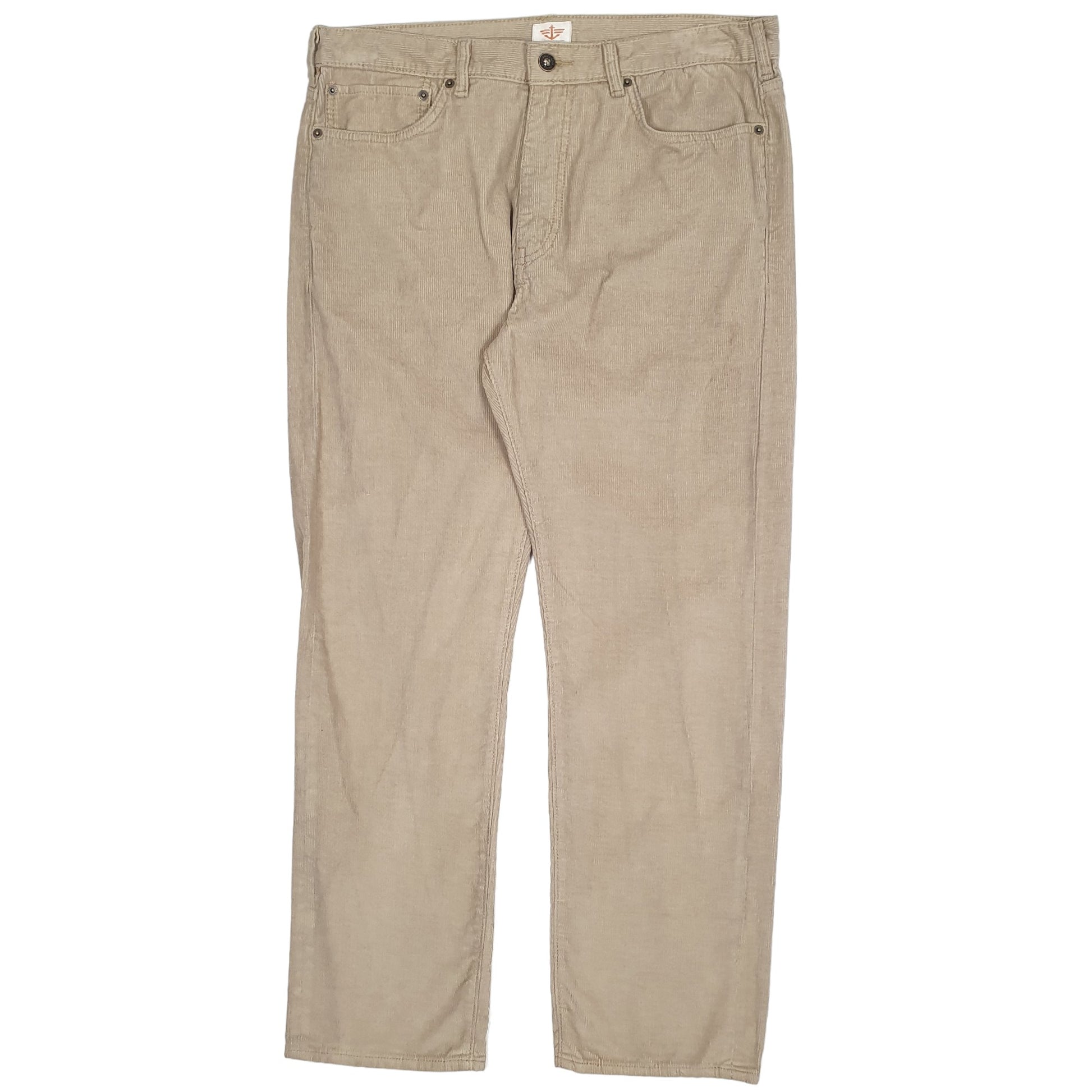 Mens Beige Dockers  Corduroy Trousers