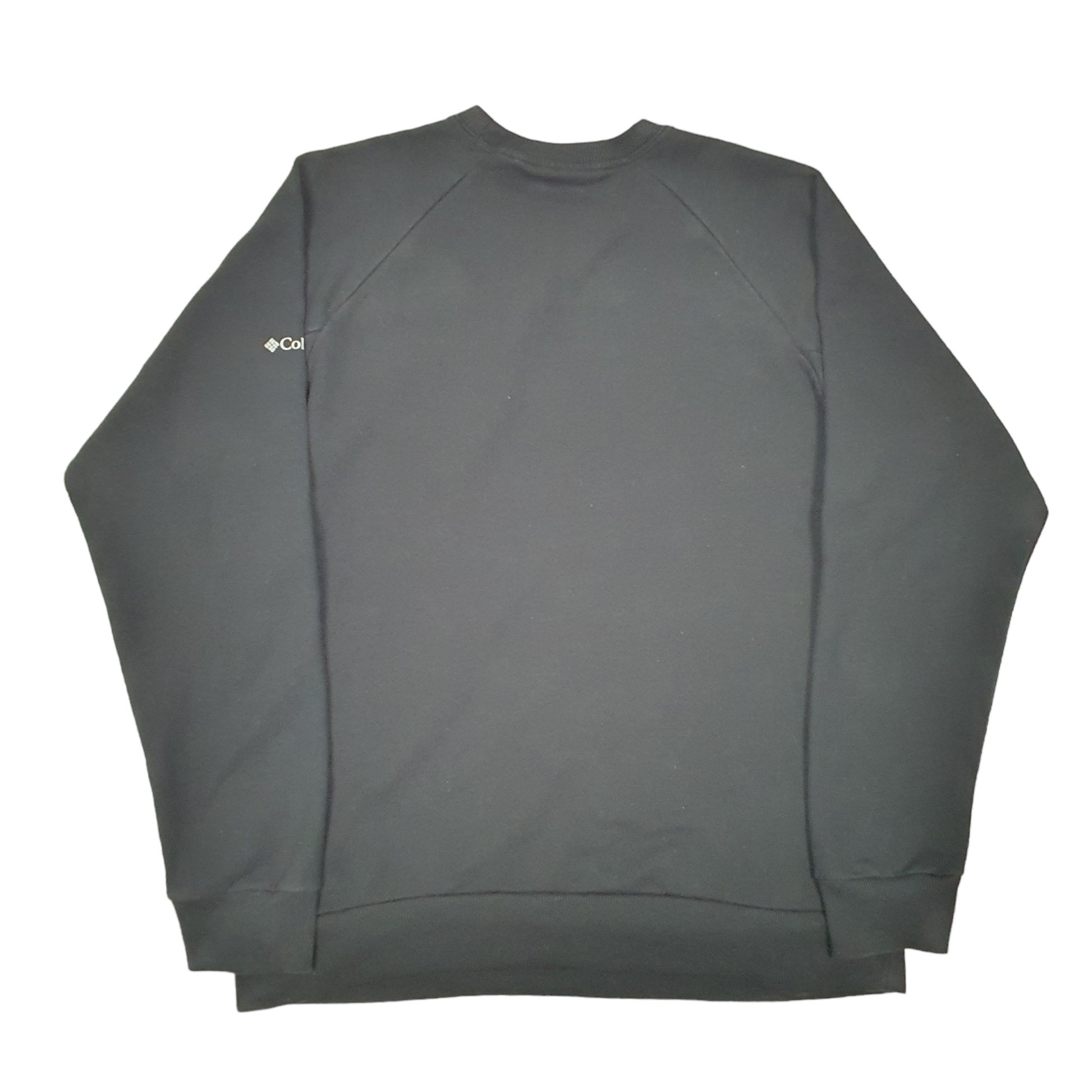 Mens Black Columbia  Crewneck Jumper