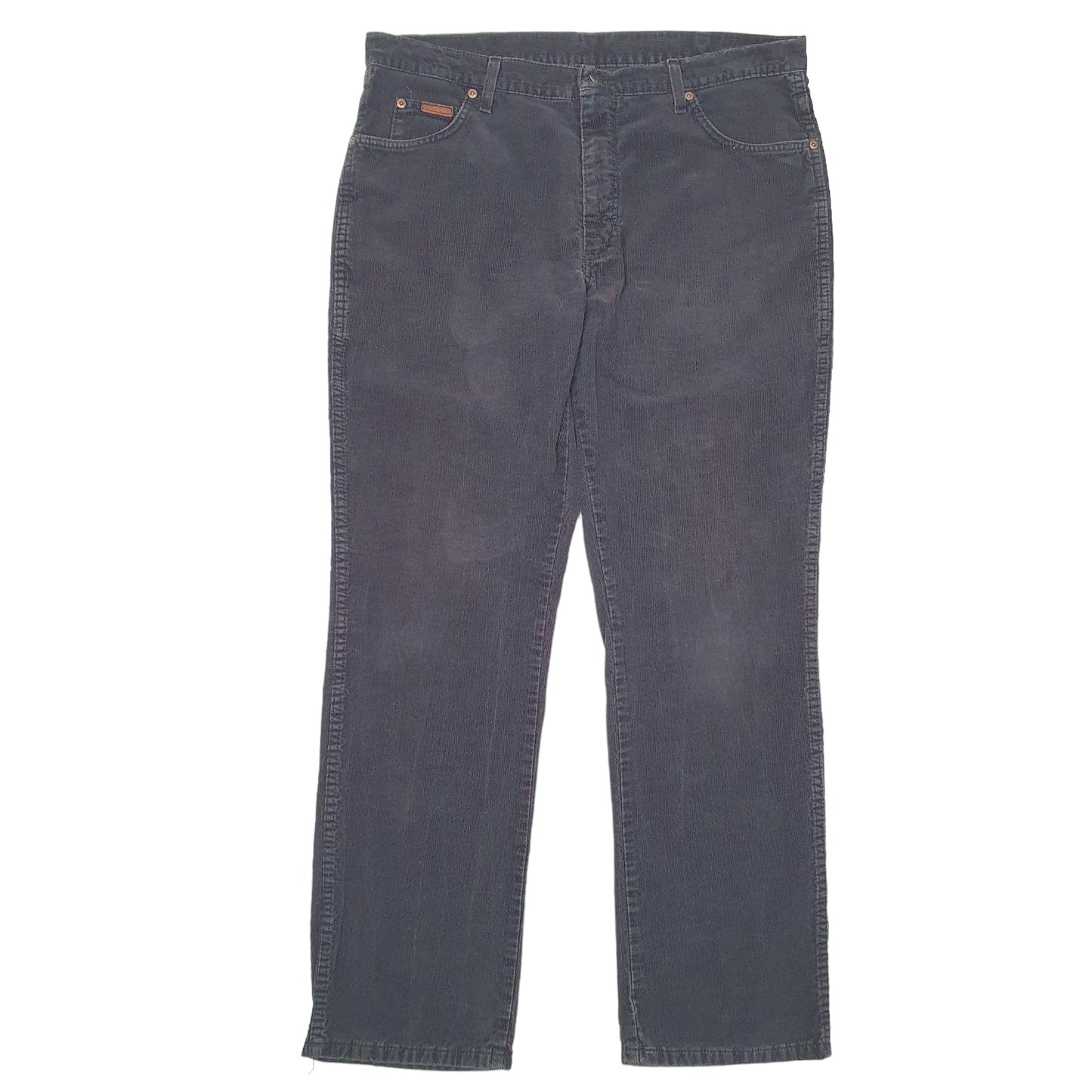 Mens Black Wrangler Texas Corduroy Trousers