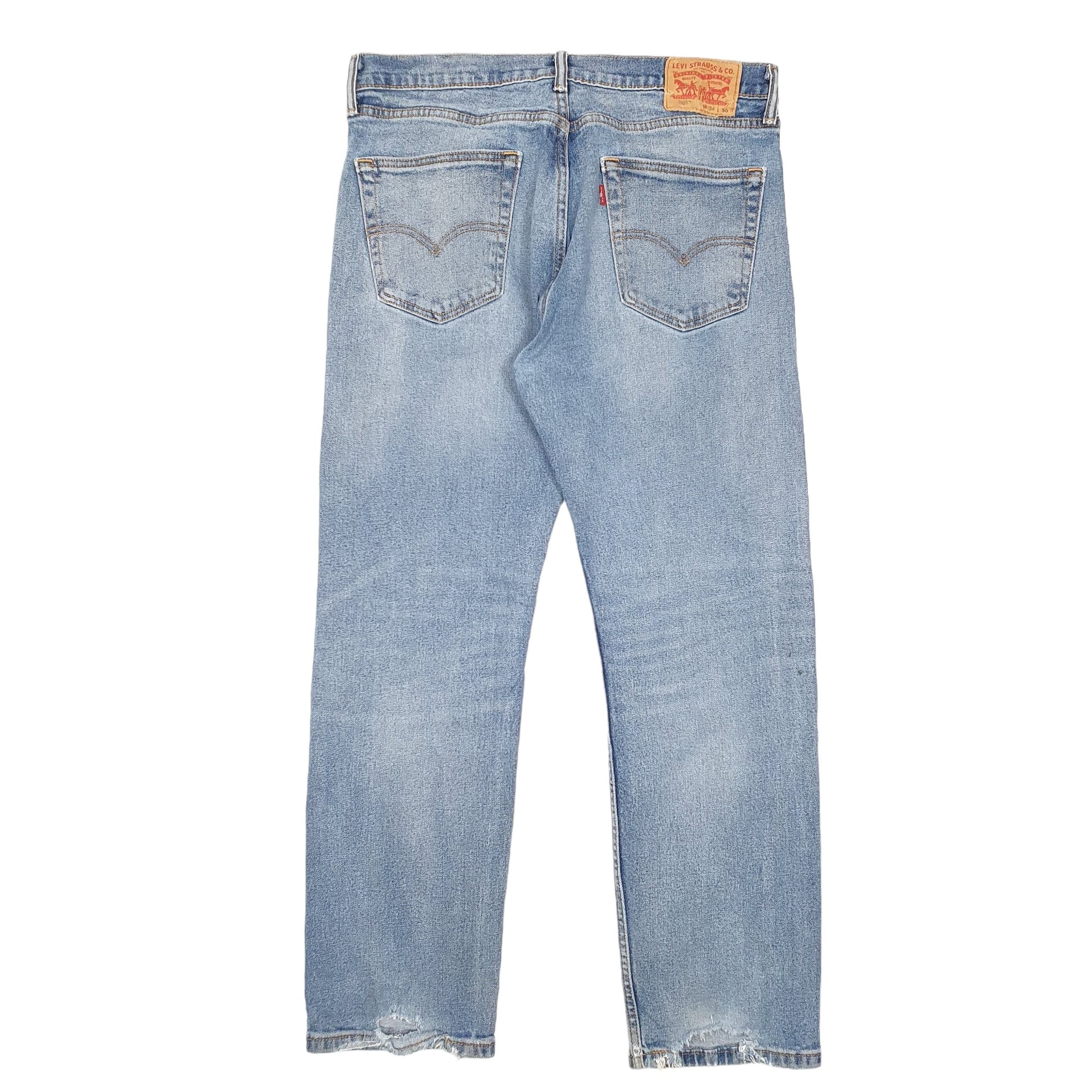 Mens Blue Levis Stretch 505 JeansW34 L30