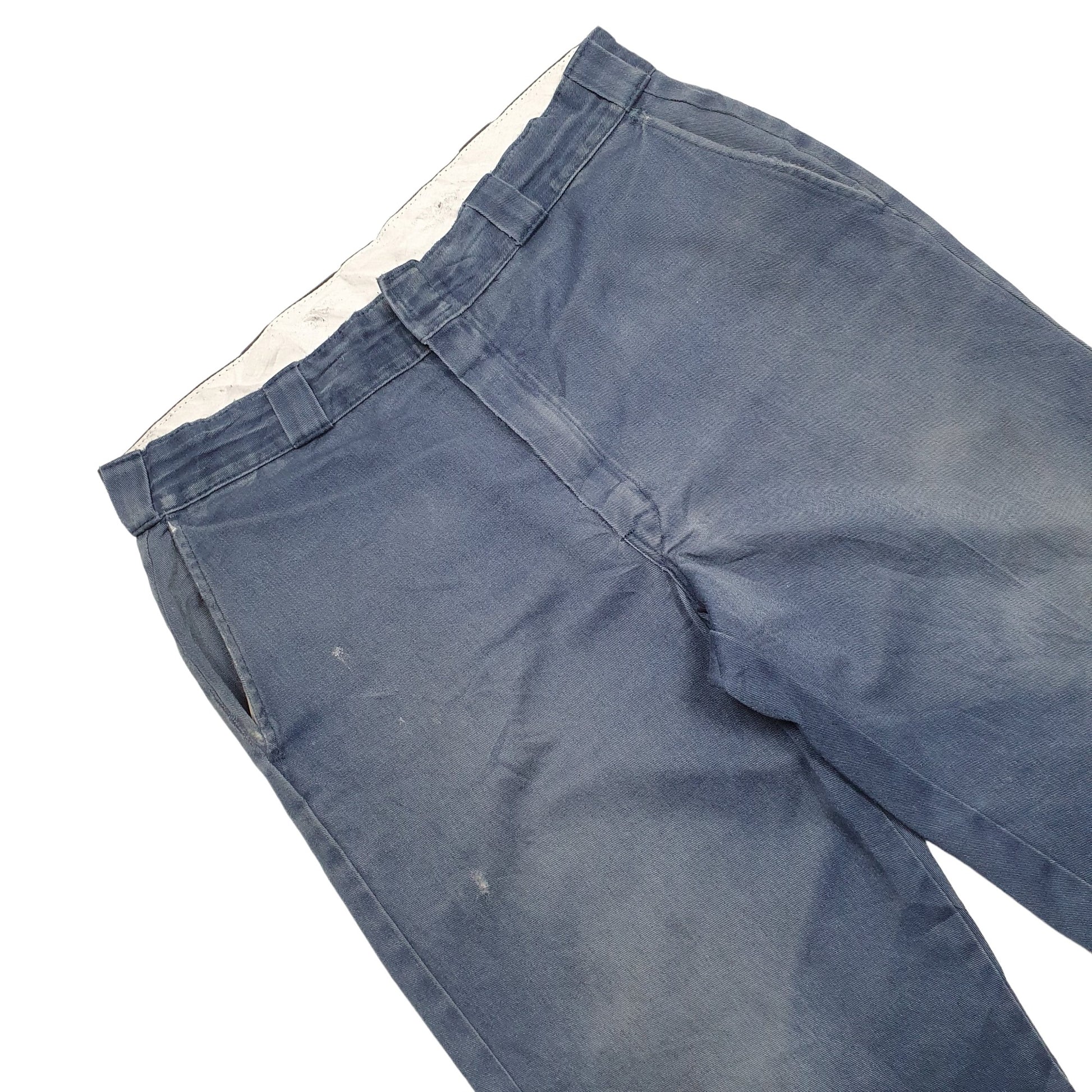 Mens Blue Dickies  Chino Trousers